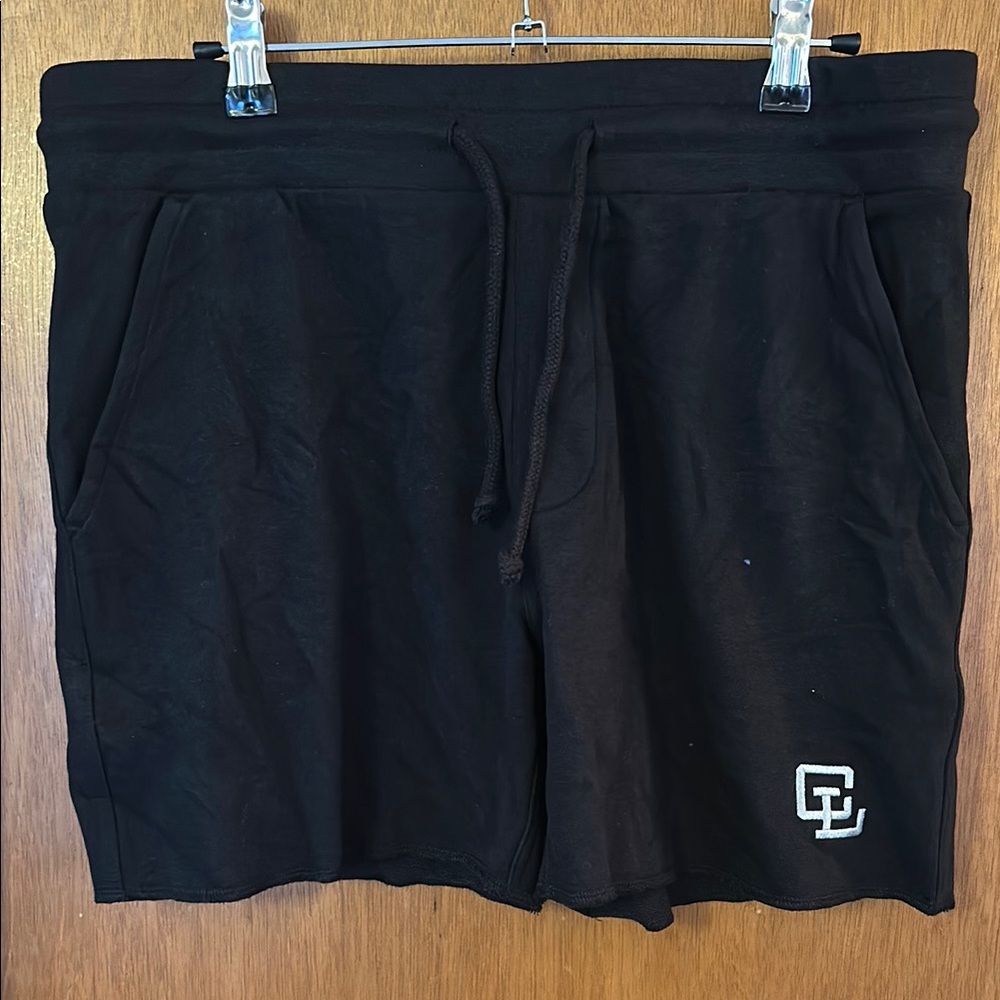 Clifford Lenox Black Drawstring Shorts